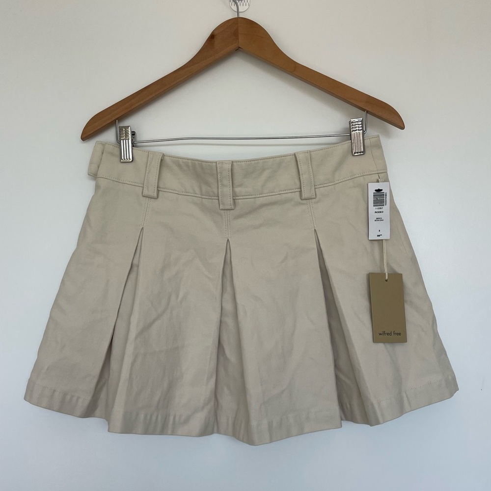 Aritzia Wilfred Rodeo Skirt in Birch